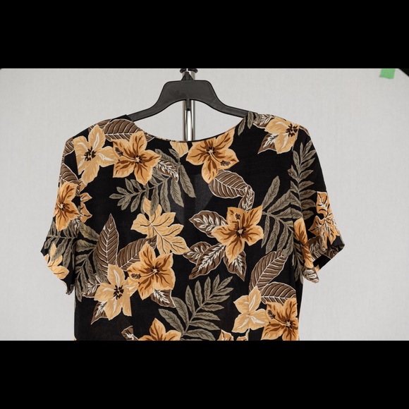 Vintage maxi floral printed maxi Dress - Picture 8 of 11